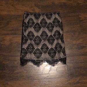 ✨3/$10✨ - Black lace skirt